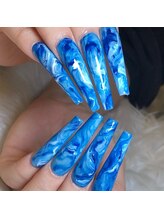 クロスネイル 渋谷店(CROSS nail)/マーブルデザイン
