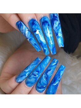 クロスネイル 渋谷店(CROSS nail)/マーブルデザイン