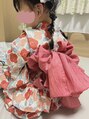 スウィートラッシュ 久喜テラレス店(Sweet Lash)&nbsp;子供の服や物を作るのが好きです！夏に浴衣作りました♪