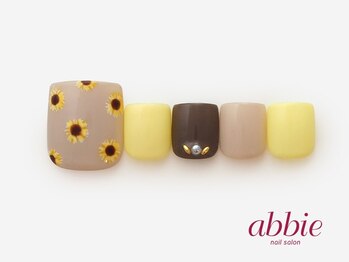 アビー 目白店(abbie)/ひまわりネイル ¥13376