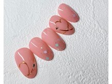 ラヴィネイル(La Vie Nail)/バレンタインアート/ミラー/ホロ