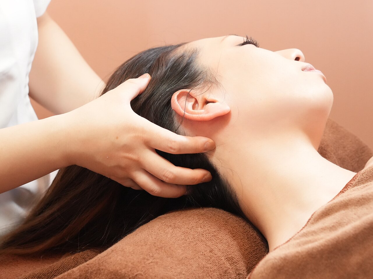 【極上至福】ドライヘッドスパ90分（美肌洗顔&骨盤調整付き）\12,000→\8,000