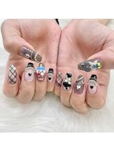 プリュム(Plume)/3D/推しネイル/キャラクター