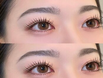 エイシェルの写真/目元にボリュームを求めるなら、当サロンへ！人気のLカールや韓国マスカラパーマも取り扱い◎