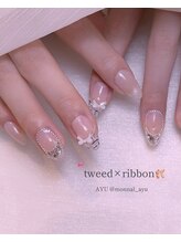 モナールアンド(MONNAL&)/ツイードネイル
