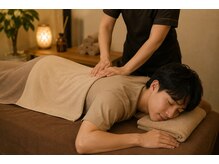 ドライヘッドスパ・整体 Salon PUlette 大崎店/全身もみほぐしは男性でも