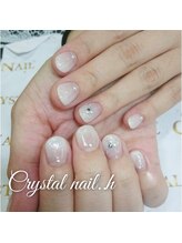 クリスタルネイル ゆめタウン博多店(CRYSTAL NAIL)/グラデーションネイル