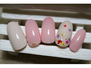 ネイルサロン ユーア(Yu a)/新規様シンプルコース¥7480