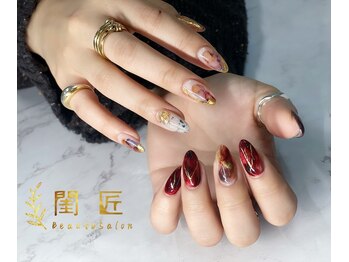 閨匠ビューティサロン 上野店/持ち込みニュアンスデザイン