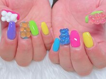 バーロ ビューティールーム(Balo Beauty Room)/カラフルネイル　三軒茶屋