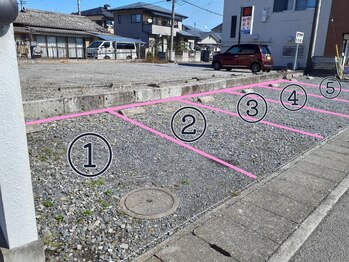クラリティー(Clarity)/第2駐車場は東側から5台。