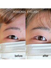 パーソナルアイラッシュ(PERSONAL EYELASH)/まつげパーマ