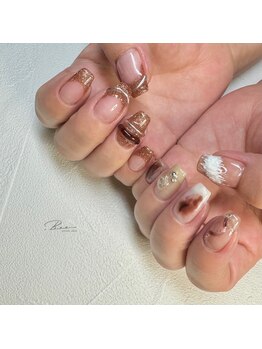 ドットビー(.Bee)/リングアシメニュアンスネイル