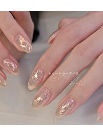 ミラーアートネイル