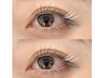 フレイムス アイラッシュ アンド ネイル(FRAMES)/目尻にホワイトをプラス☆彡
