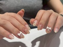 リボンネイル｜ちゅるんネイル