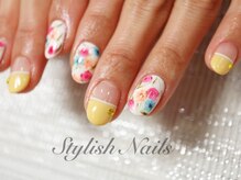 スタイリッシュネイルズ(Stylish Nails)/カラフルフラワー☆