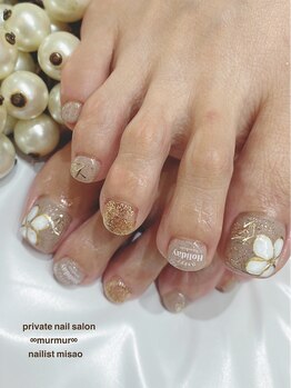 プライベート ネイルサロン マーマ(murmur)/フラワーネイル