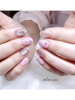 アトリエ クク(atelier cucu)/ピンクネイル