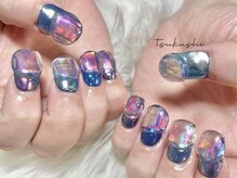 ツクシ 河原町(tsukushi)/ニュアンスオーロラネイル