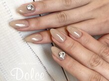ドルチェ 大財店(Dolce)/ベージュネイル