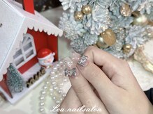 レアネイル 渋谷店(Le’a nail)/チーク☆リボンネイル