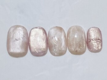 ネイルアンドアイラッシュサロン ティッシュ(tissue)/3月キャンペーンネイル