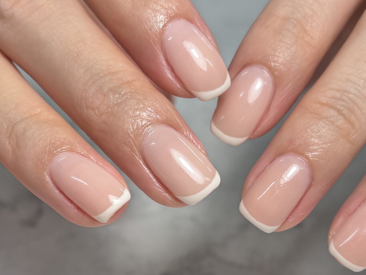 【HAND】フレンチorオーロラネイル　\7,000