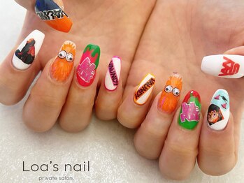 ロアズネイル(Loa's nail)/つけ放題120分
