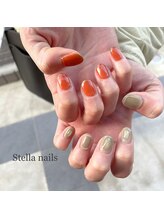 ステラネイルズ(Stella nails)/アシンメトリー