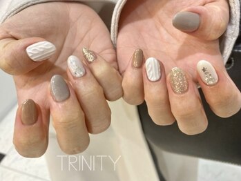 トリニティー(TRINITY)/◇ニットネイル　by鈴木