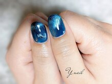 ワイネイル(Y.nail)/深海のサメデザイン
