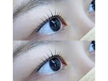 ネイルアンドアイラッシュ シエル(CIEL)/パリジェンヌ/まつげパーマ/束感