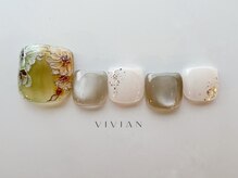 ヴィヴィアン ネイル(Vivian nail)/フラワーアート　マグネット