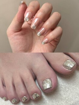 レイスアンドリムーヴ スリーエイト(Raise&Remove×38)の写真/【並木通りの人気salon♪】マグネット/フレンチ/持ち込み/フット《フェイシャル・ヘッドスパと同時施術◎》