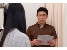 ふじさわ整体院の雰囲気（しっかりとカウンセリングし、整体法を分かりやすく説明します！）