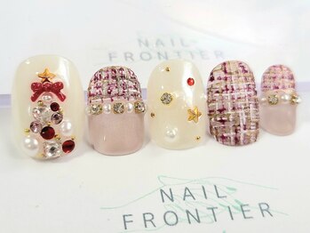 ネイルフロンティア 吉祥寺(NAIL FRONTIER)/Eツイードクリスマス14980円