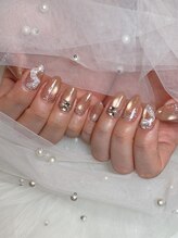 ネイルアトリエ ラテ(nailatelier latte)/マグネットネイル