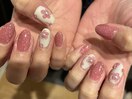 ワンカラー+アート（別料金）
