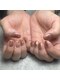 タオドットネイル(TAO...nail)の写真/【期間限定Keisukeデビュー記念TAO.Clear¥4000】人気のクリア定額デザインでトレンド感のある指先に♪
