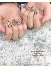 プライベート ネイルサロン マーマ(murmur)/ギャラクシーレオパード