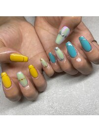 スカルプニュアンスネイル