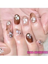 ネイルモンスター(NAIL MONSTER)/ＨＡＮＤニュアンス　ゴールド