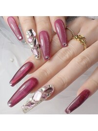 キラキラ敷き詰めデザイン♪