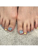 ガレ(Galet)/フットネイル！フラワー♪