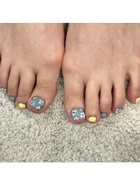 フットネイル！フラワー♪