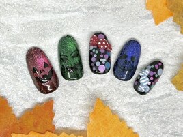 ハロウィンネイル