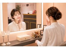 アイマジック 新宿南口店(EYE MAJIC)の雰囲気（メイク直しのできるドレッサー・アメニティも◎当日予約OK｜個室）