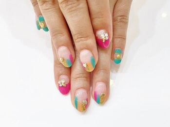 ネイルコレクション ピンク(Nail Collection Pink)/ジェル付放￥10990～/ジューシー