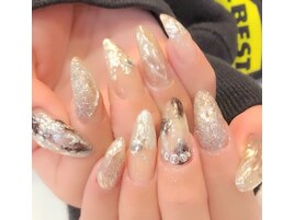 シルバーニュアンスネイル